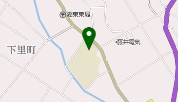 東近江市立湖東第一小学校の地図画像