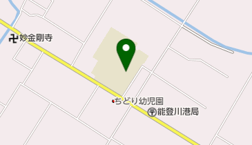 東近江市立能登川西小学校の地図画像