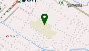 東近江市立能登川南小学校の地図画像