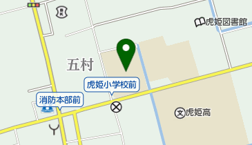 長浜市立虎姫学園の地図画像