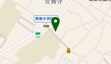 栗東市立治田東幼稚園の地図画像