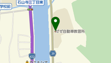 ぜぜ自動車教習所の地図画像