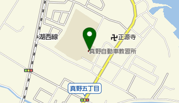 真野自動車教習所の地図画像