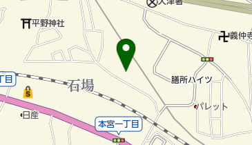 市立大津市民病院付属看護専門学校の地図画像