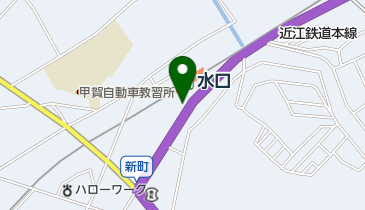 向陽台水口女子専門学校の地図画像