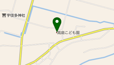高島市立高島こども園の地図画像