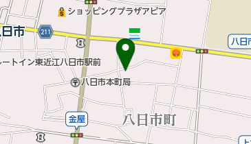 八日市めぐみ保育園の地図画像