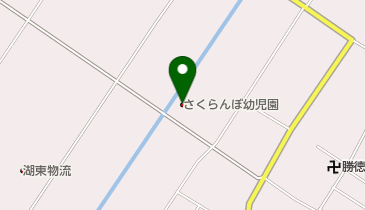 東近江市立さくらんぼ幼児園の地図画像