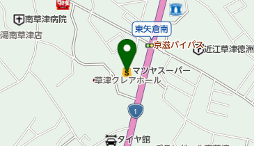 マツヤスーパー矢倉店の地図画像