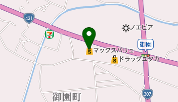 マックスバリュ八日市店の地図画像