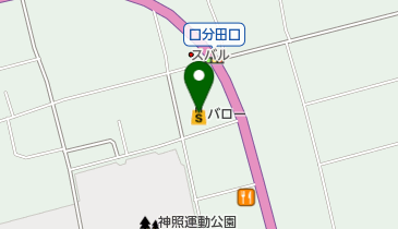 バロー長浜店の地図画像