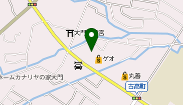 アミカ滋賀守山店の地図画像