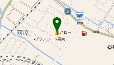 バロー栗東苅原店の地図画像