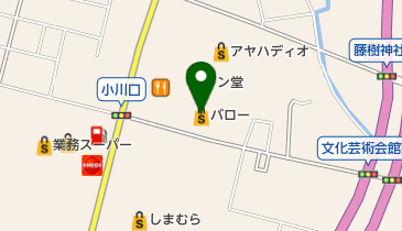 バロー安曇川店の地図画像
