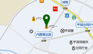 バロー水口店の地図画像