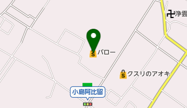 バロー守山小島店の地図画像