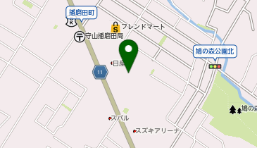 カネスエ守山店の地図画像