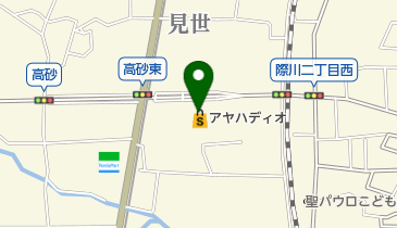 アヤハディオ西大津店の地図画像