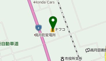 ホームプラザナフコ高月店の地図画像
