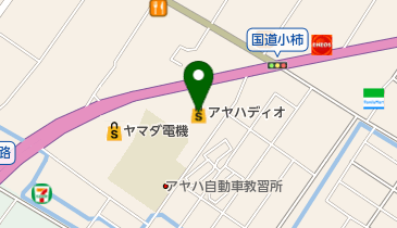 アヤハディオ栗東店の地図画像