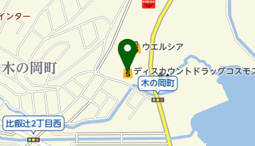 ディスカウントドラッグコスモス木の岡店の地図画像