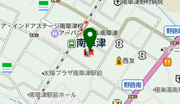 ココカラファインフェリエ南草津店の地図画像