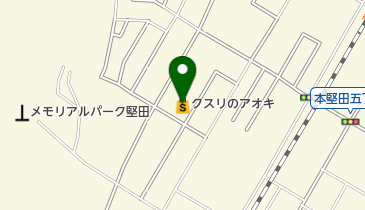 クスリのアオキ堅田店の地図画像