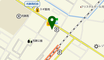 ゲンキー川瀬馬場店の地図画像
