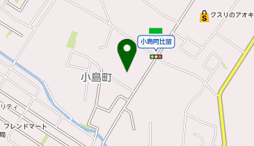 ゲンキー小島店の地図画像
