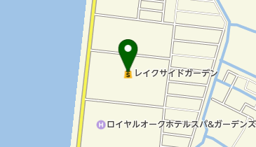 レイクサイドガーデンの地図画像