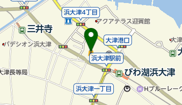 明日都浜大津の地図画像