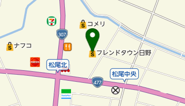 フレンドタウン日野の地図画像