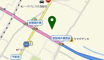 レイクウェル堅田の地図画像