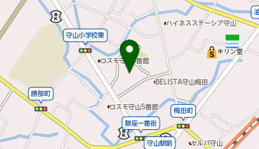 フレンドタウン守山の地図画像