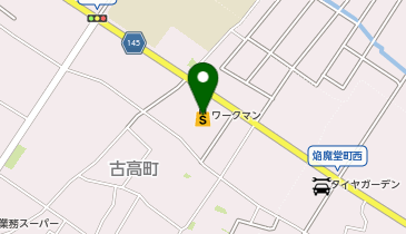 ワークマンプラス滋賀守山店の地図画像