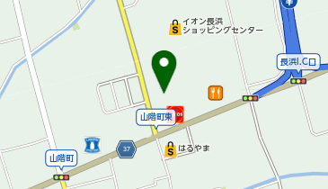 ワークマンカラーズイオン長浜店の地図画像