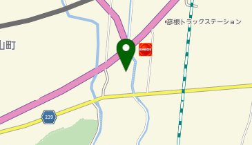 つるやゴルフ彦根店の地図画像
