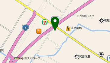 上州屋滋賀栗東店の地図画像