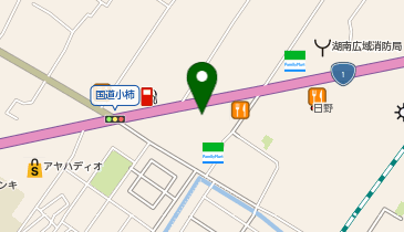 つるやゴルフ栗東店の地図画像