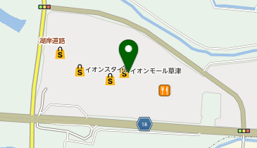 ムラサキスポーツイオンモール草津店の地図画像