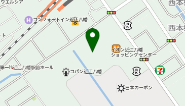 ジョーシン近江八幡イオン店の地図画像