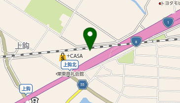 +CASA栗東店の地図画像
