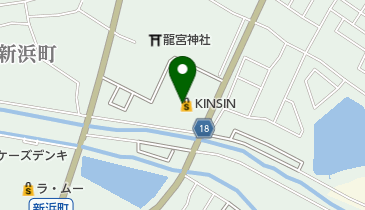 KINSIN近江大橋店の地図画像