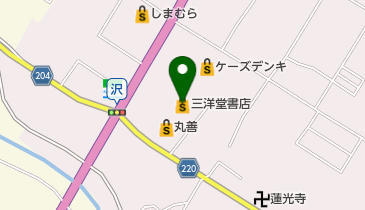 三洋堂書店豊郷店の地図画像