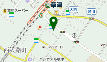 平和書店草津店の地図画像