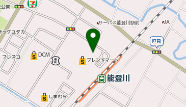 平和書店能登川店の地図画像