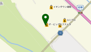 ザ・ビッグエクストラ湖南店の地図画像