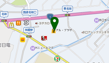 ダイソーアルプラザ水口店の地図画像