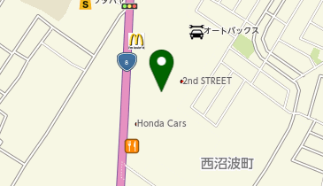ダイソー彦根国道店の地図画像