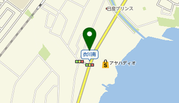 ダイソー大津衣川店の地図画像